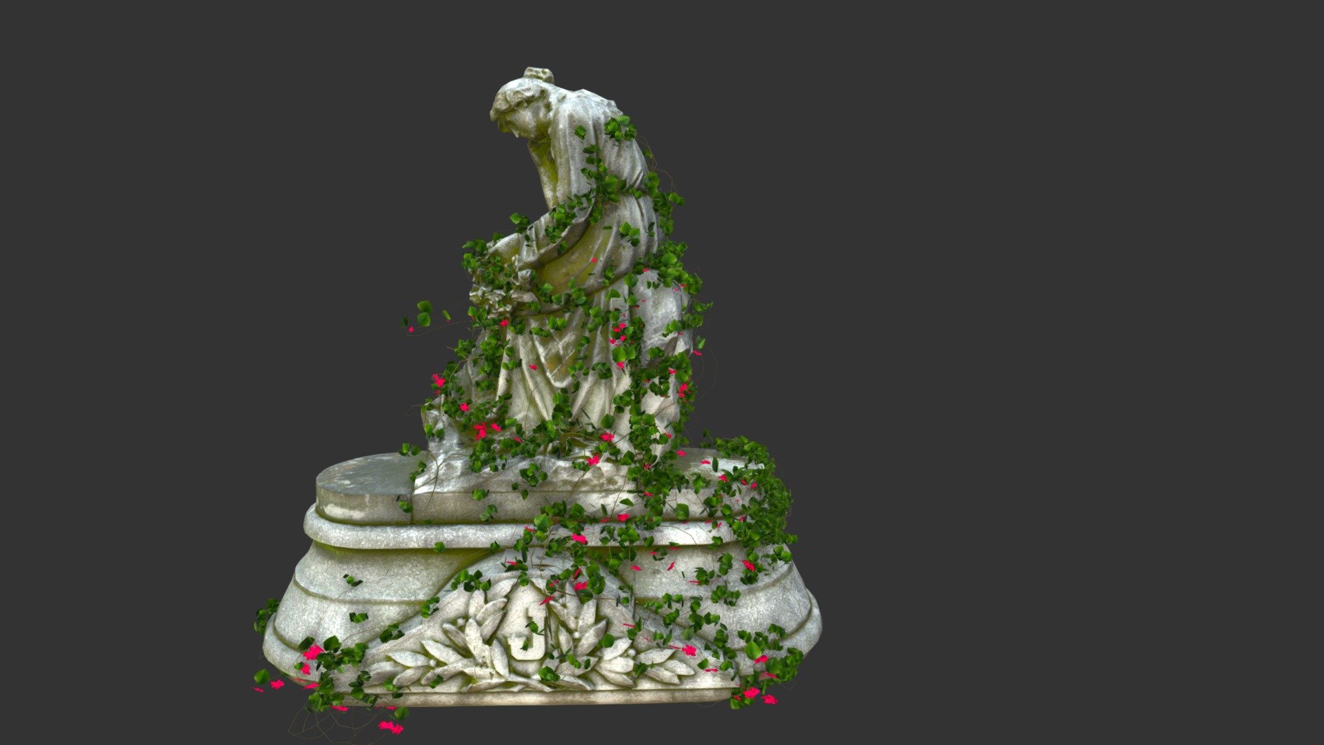 Statue 016 - 3D model by josluat91 3d model