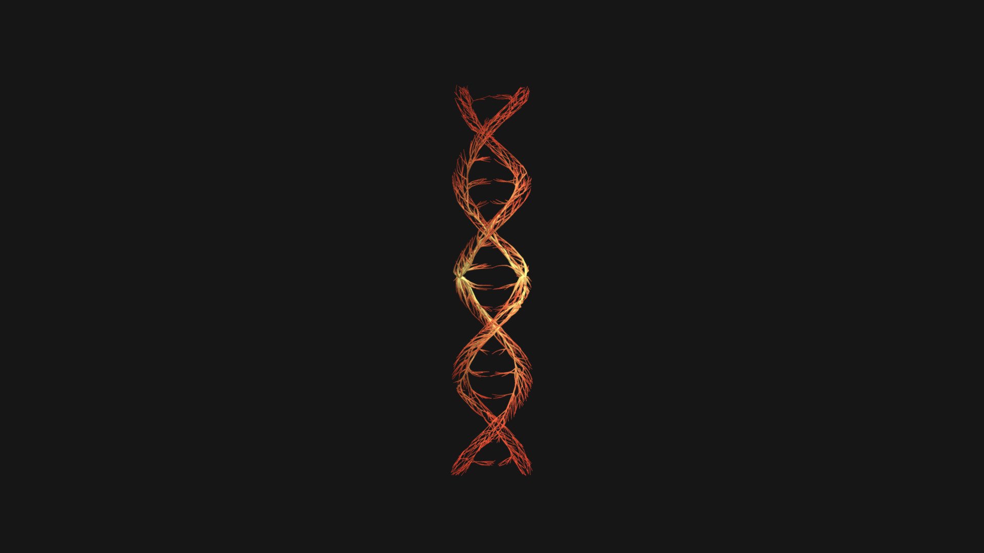 Unrolling growing animation. DNA medical Concept. Deoxyribonucleic Acid.
Human DNA shape made out of wires. Keyframed joints stored as fbx file. Suitable for rendering.
Model has 2 uv channels and vertex colors. Package also contain sample texture gradient and animated Alembic Vertex cache.
FBX version: 2020.0.1
Alembic 1.5. Ogawa
Blender version: 3.3 - Human DNA unrolling growing animation - Buy Royalty Free 3D model by zexell 3d model