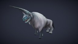 Tous mob, mmorpg, royalquest, handpainted, game, lowpoly, gameart, creature