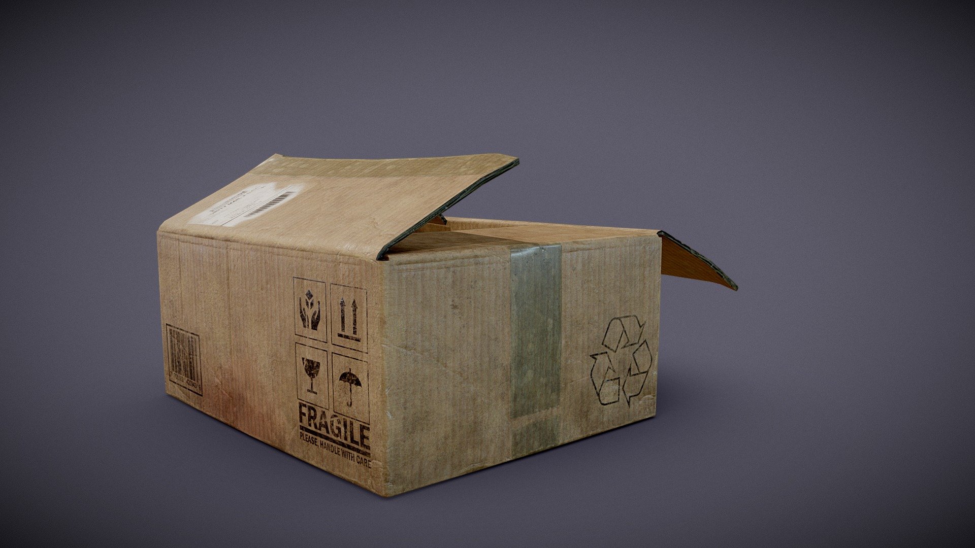 Free to everyone to use for anything. All I ask is that you consider me for your projects! 
You can contact me at artdmitriyk@gmail.com - Cardboard Box - Download Free 3D model by Dmitriy Korotkov (@ArtDmitriyK) 3d model