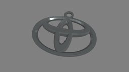 Toyota Key Ring Chain custom, toy, japan, sign, scale, emblem, toyota, medal, logo, chain, keychain, jdm, keyring, vehicle, car, ring, japanese, noai