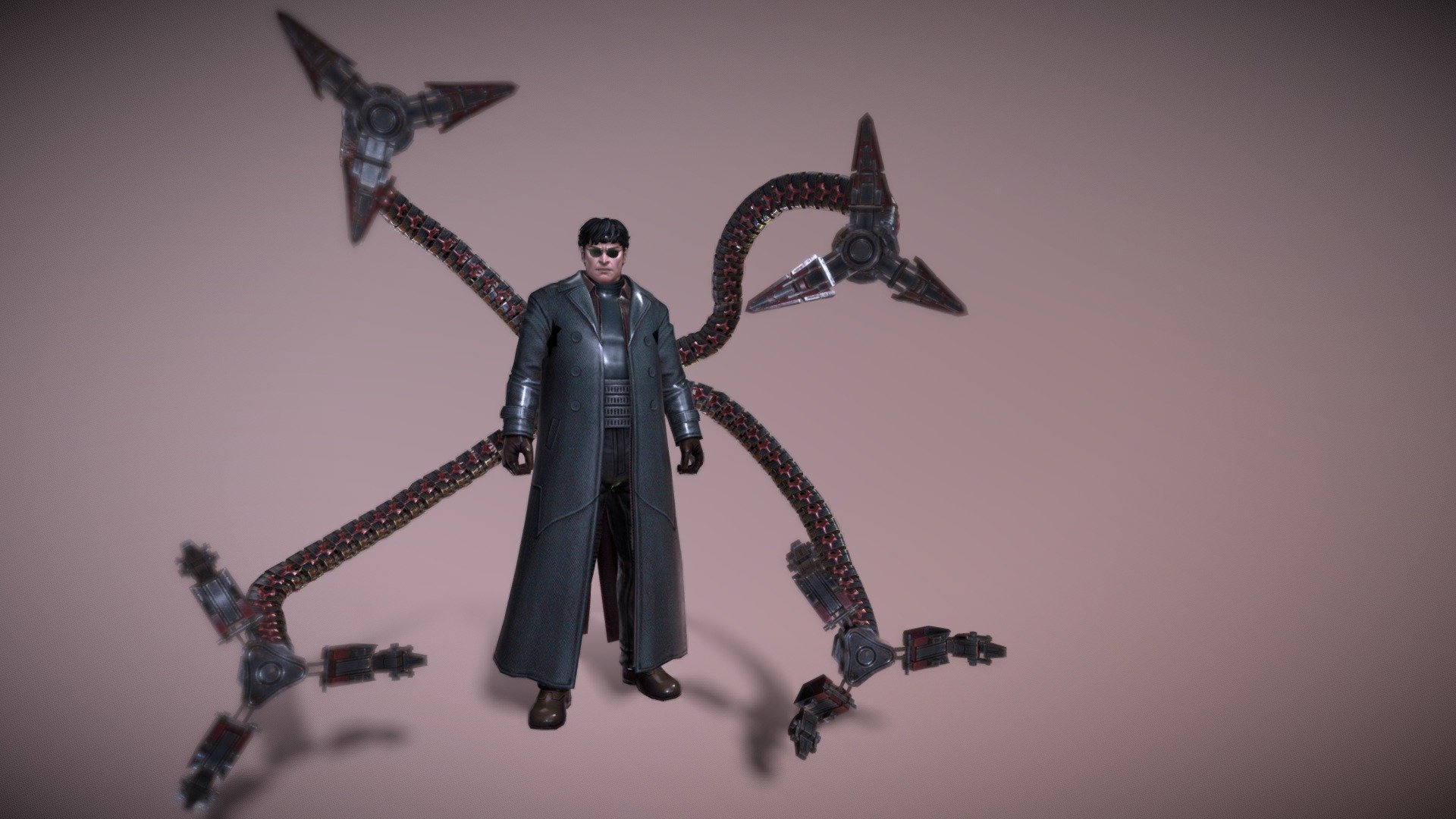 About the model
Doctor Octopus is available for download for your game development, concept art, 3D Rendering, Archviz work.


Follow me my social media




Youtube (PvZ Channel, Spanish): https://www.youtube.com/@Kabiidev




Youtube (Game Modding and DevBlogs, English): https://www.youtube.com/@SpiderwareMods




Twitter: https://www.twitter.com/Kabiidev




Other Social Media: https://beacons.ai/kabiidev




Add me as friend by discord: kabiidev




About me
Hi, I am Kabiidev, Indie Game Developer, 3D/2D artist and Game Modder. On my Sketchfab page, I upload amazing models for your projects, give me credit if it is possible.


If you like this 3D Model, I hope that you like this others uploaded by me
Electro (NWH): https://skfb.ly/oM8Gy

Spider-man (NWH): https://skfb.ly/oNoEq 

Mysterio (FFH): https://skfb.ly/oKsM8

Vulture (HC): https://skfb.ly/oMrN6 - Spider-man (NWH) - Doctor Octopus - Download Free 3D model by Kabiidev 3d model