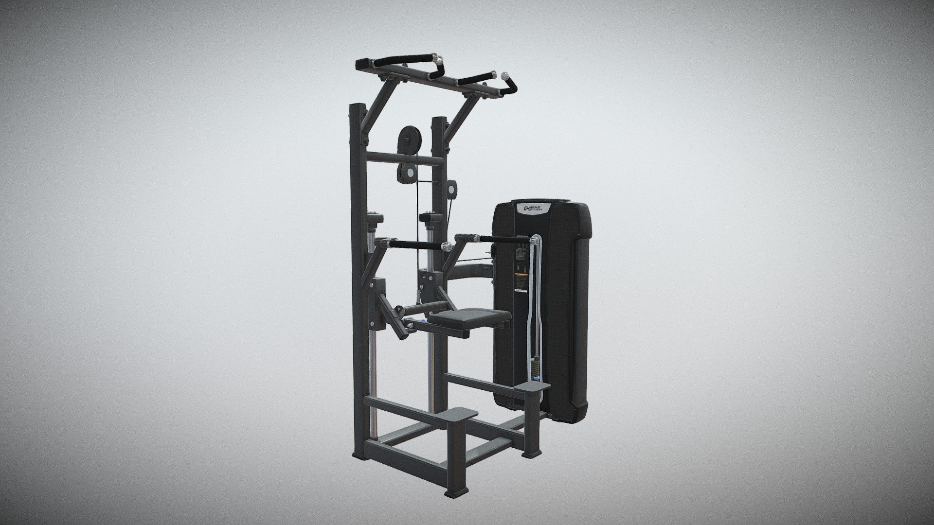 http://dhz-fitness.de/en/style-1#E4009 - DIP/ CHIN ASSIST - 3D model by supersport-fitness 3d model