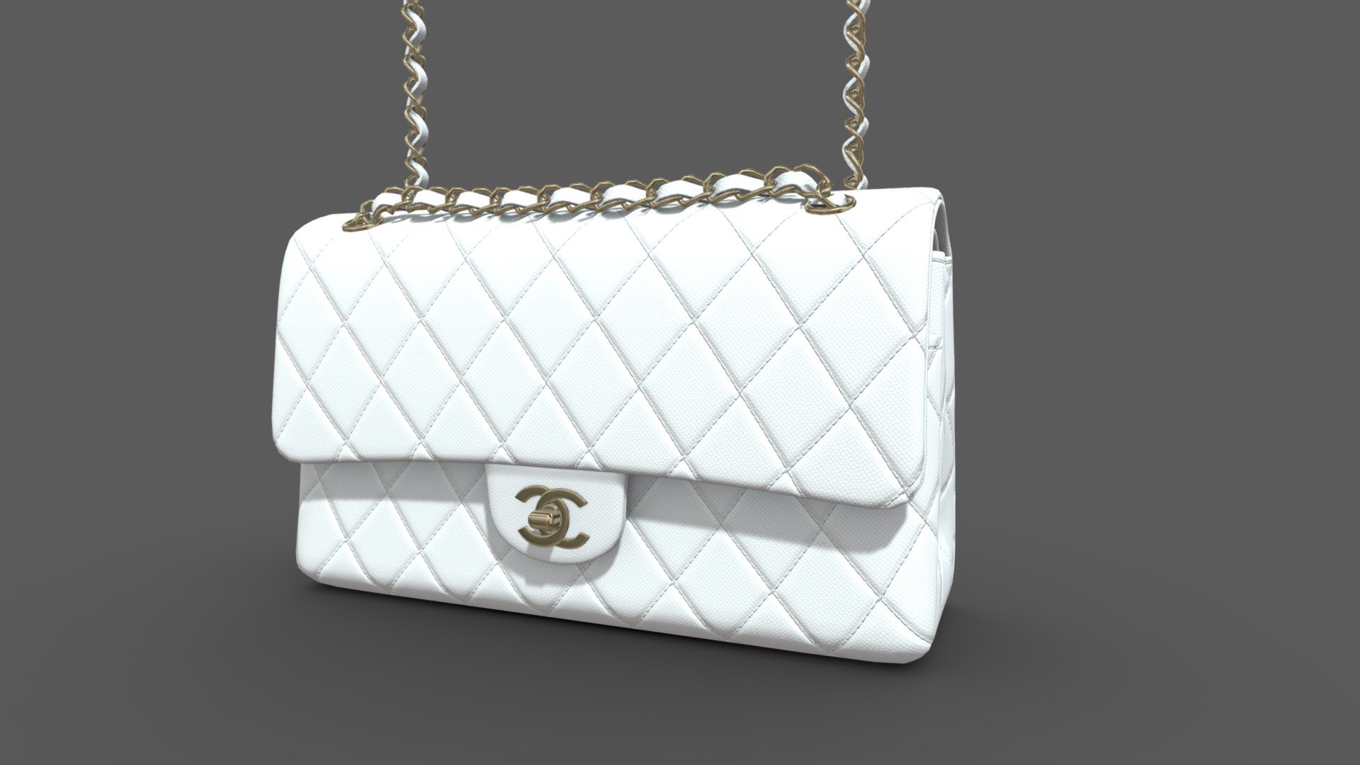 Chanel Classic Double Flap was created with real world scale,all textures created with high quality to provide you beautiful results like r . i have provide you different format with several all textures has 4K resolution - Chanel Classic Double Flap PBR - Buy Royalty Free 3D model by aimadbro 3d model
