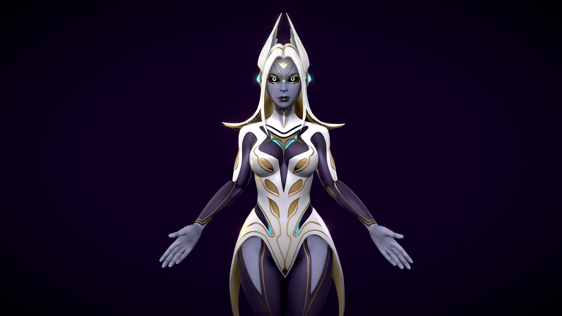 Animation and 3D-model made in Blender, texturing in Substance Painter.

Unrealesed Fortnite skin. Based on a concept (https://fortnite.gg/best-survey-skins?unreleased).

UPD

Skin released
  - Triarch aurora - 3D model by RegnadBIT 3d model
