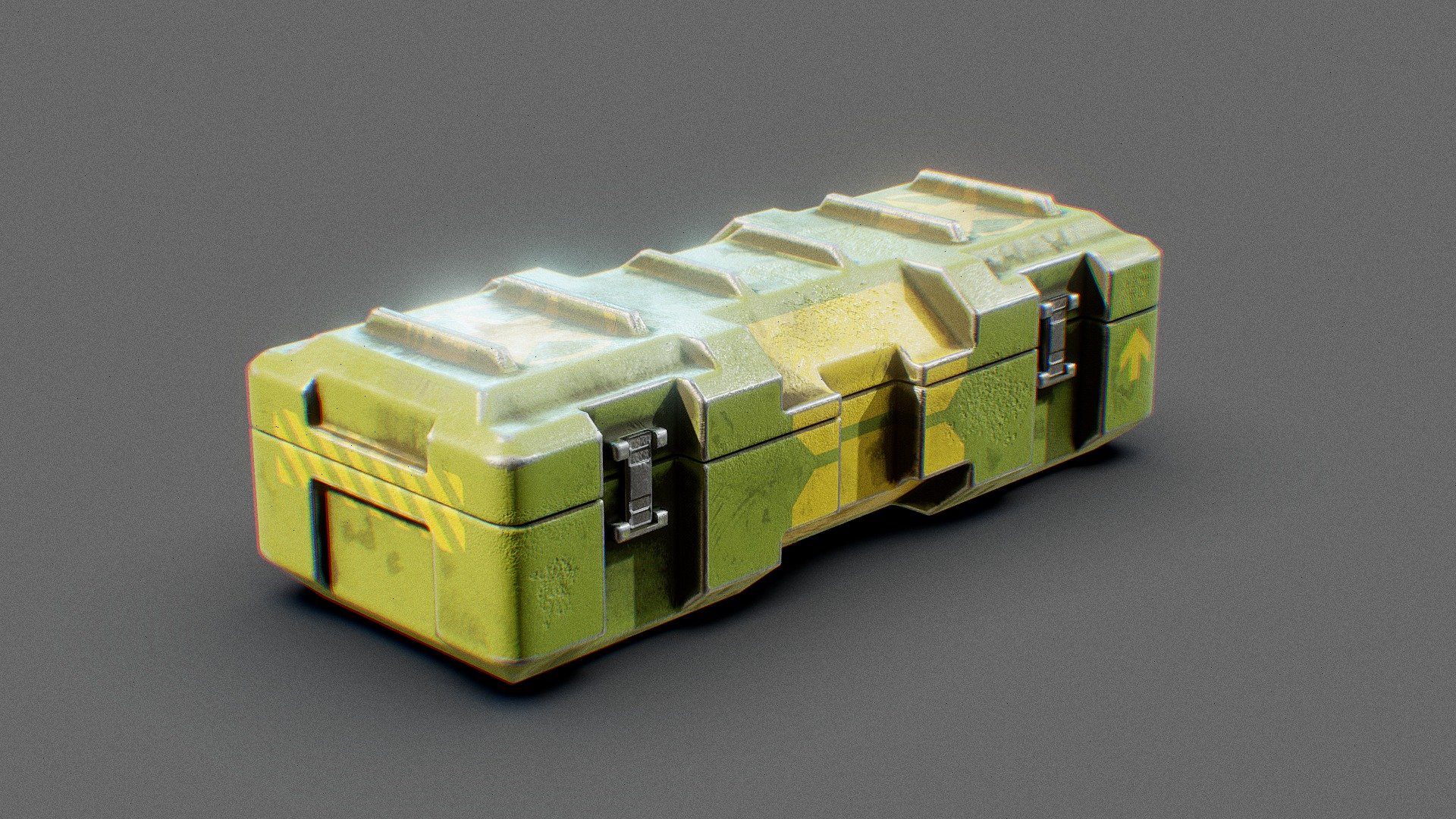 Simple military crate mode - Military Crate - Download Free 3D model by vslite 3d model