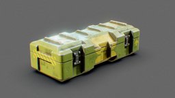 Military Crate ammo, box, game, 3d, military