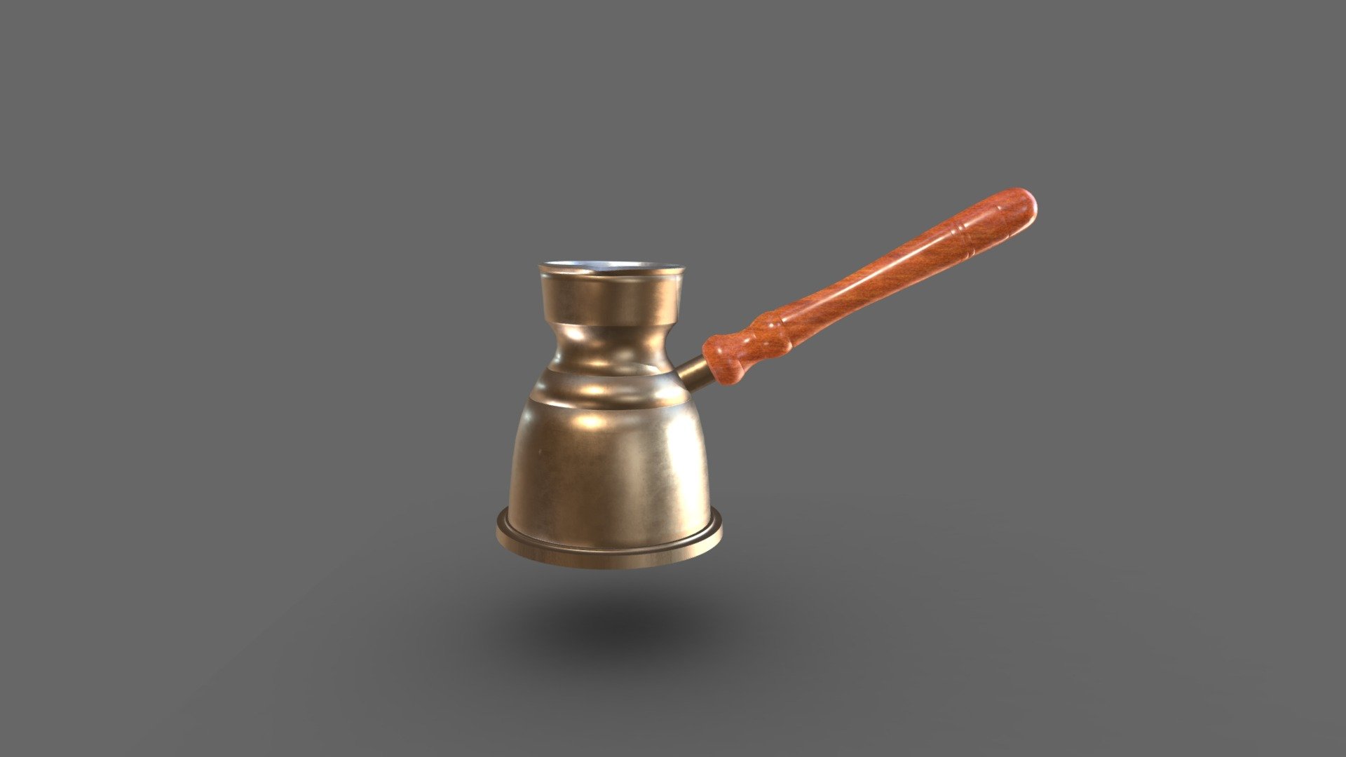 Arabic coffee boiler - 3D model by Tamom (@Tamomm) 3d model