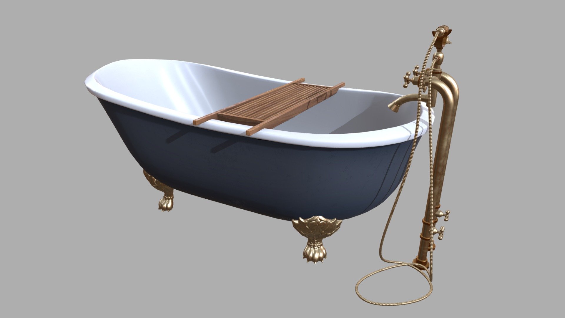 Antique BathTub with Wooden Tray




High Poly, but optimised

PBR textures - Albedo, Normal, Roughness, Metalness - 4096 x 4096 pngs
 - Antique BathTub with Wooden Tray - 3D model by Clarie (@clxddd) 3d model
