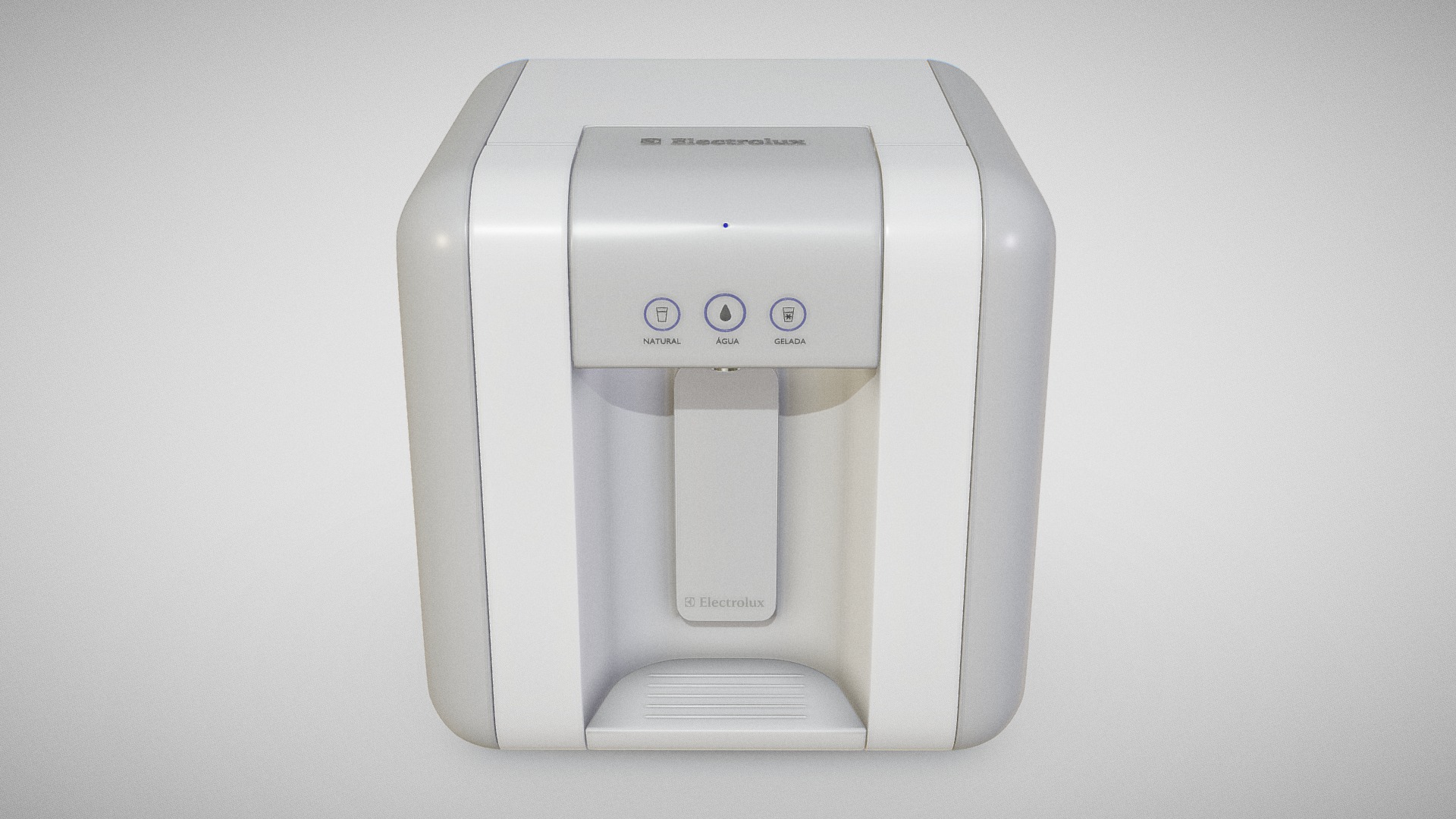 3D model of an Electrolux PA20G water dispenser created using reference pictures.

3D Model:





Created using Blender 2.80 Beta.




Highpoly model.



Materials:




Separate materials, non-PBR textures applied.
 - Water Dispenser - Electrolux PA20G - Buy Royalty Free 3D model by Fabio Orsi (@fabioorsi) 3d model