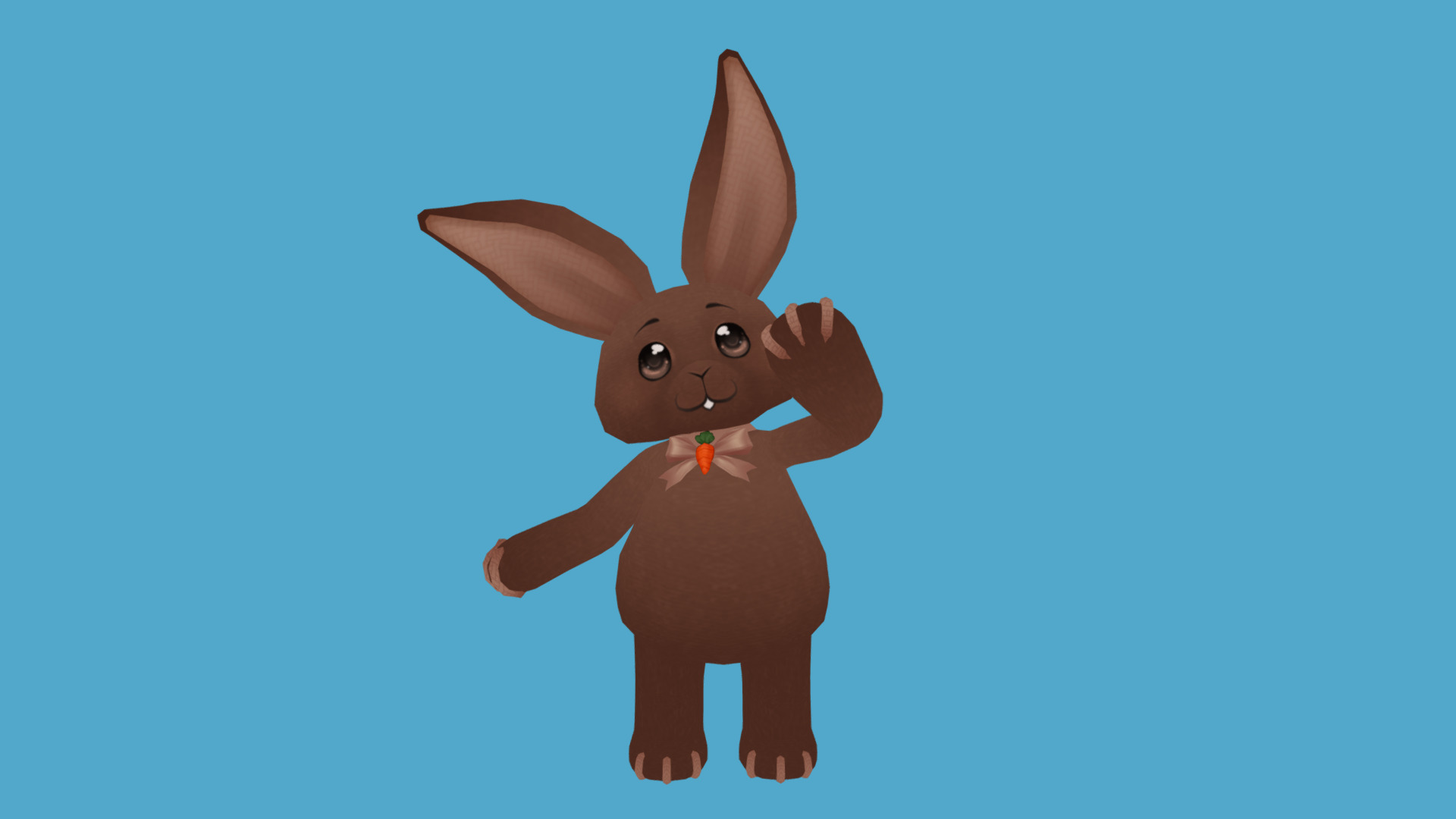 Bunny - 3D model by ChristineDesigns 3d model