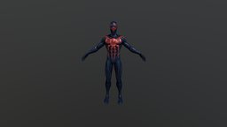 Spider-Man 2099 marvel, spidey, 2099, 3dmodel
