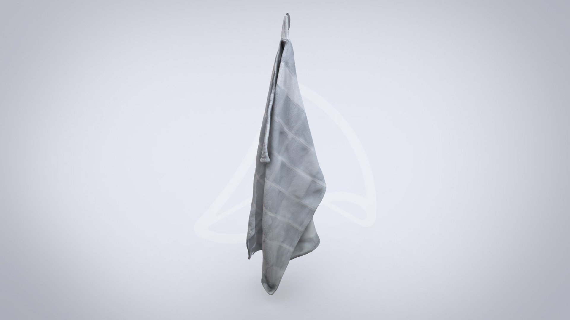 Towel scanned using photogrammetry with 4K textures 3d model