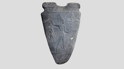 Narmer Palette,ancient egypt,replica replica, ancient-egypt, archaeology, scan, egyptian-museum