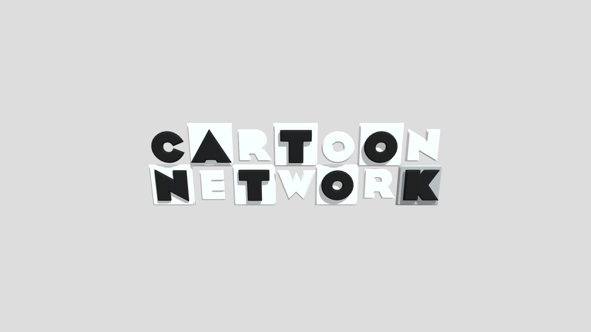 Logo Cartoon - Download Free 3D model by comicstarfish 3d model