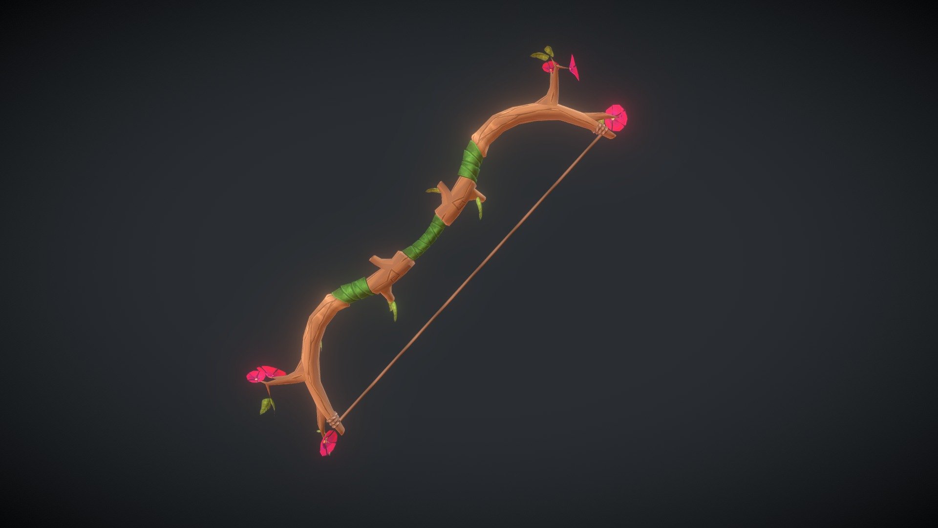 Legendary Nature Bow - Silva - 3D model by Graham (@graham3d) 3d model