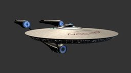USS Enterprise NCC-1701-A *update* starship, startrek, federation, starfleet, sketchup