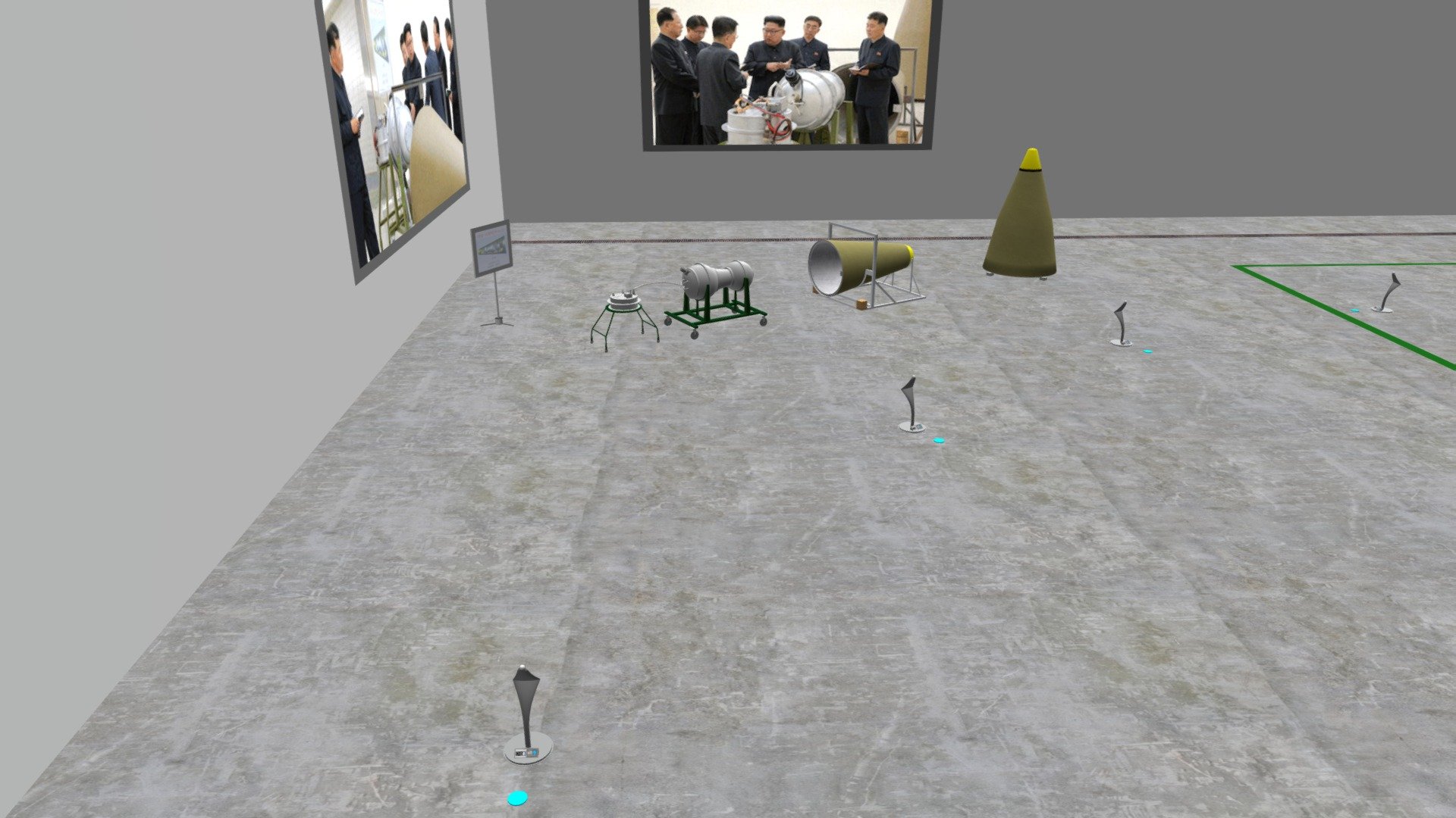 Chamjin Missile Facility - Download Free 3D model by JamesMartinCNS 3d model