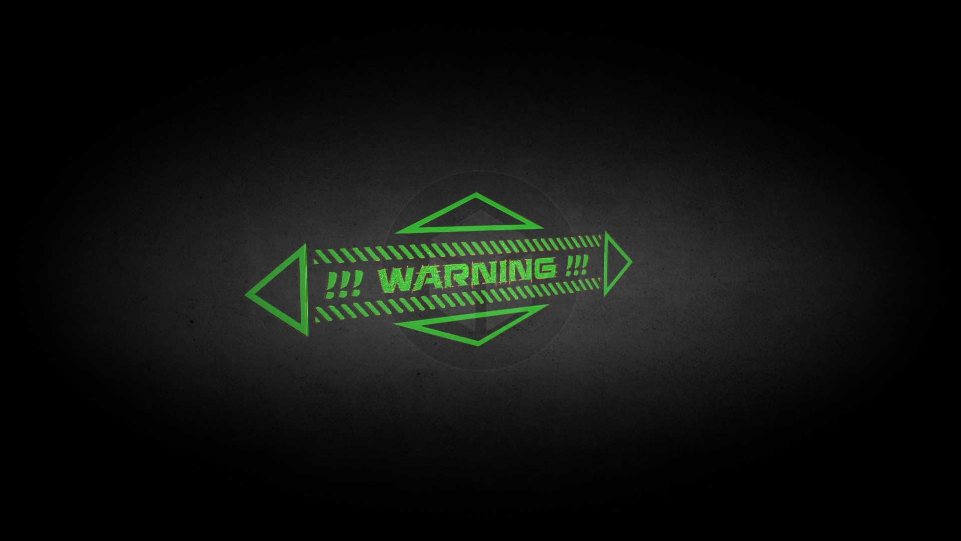 Animated warning sign - Hologram Warning001 - Buy Royalty Free 3D model by OmegaRedZA 3d model