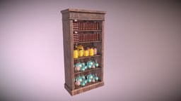 Shelf Of Potions shelf, potions, magic