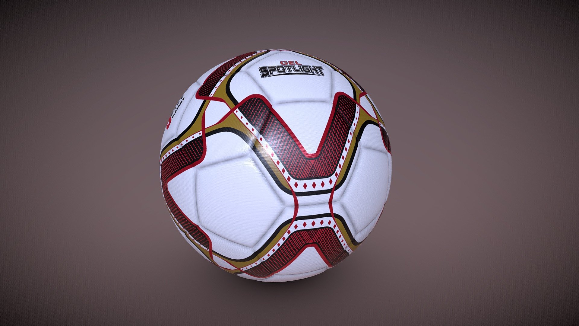 Softech Football - 3D model by Furqan Adil (@furqanadil) 3d model