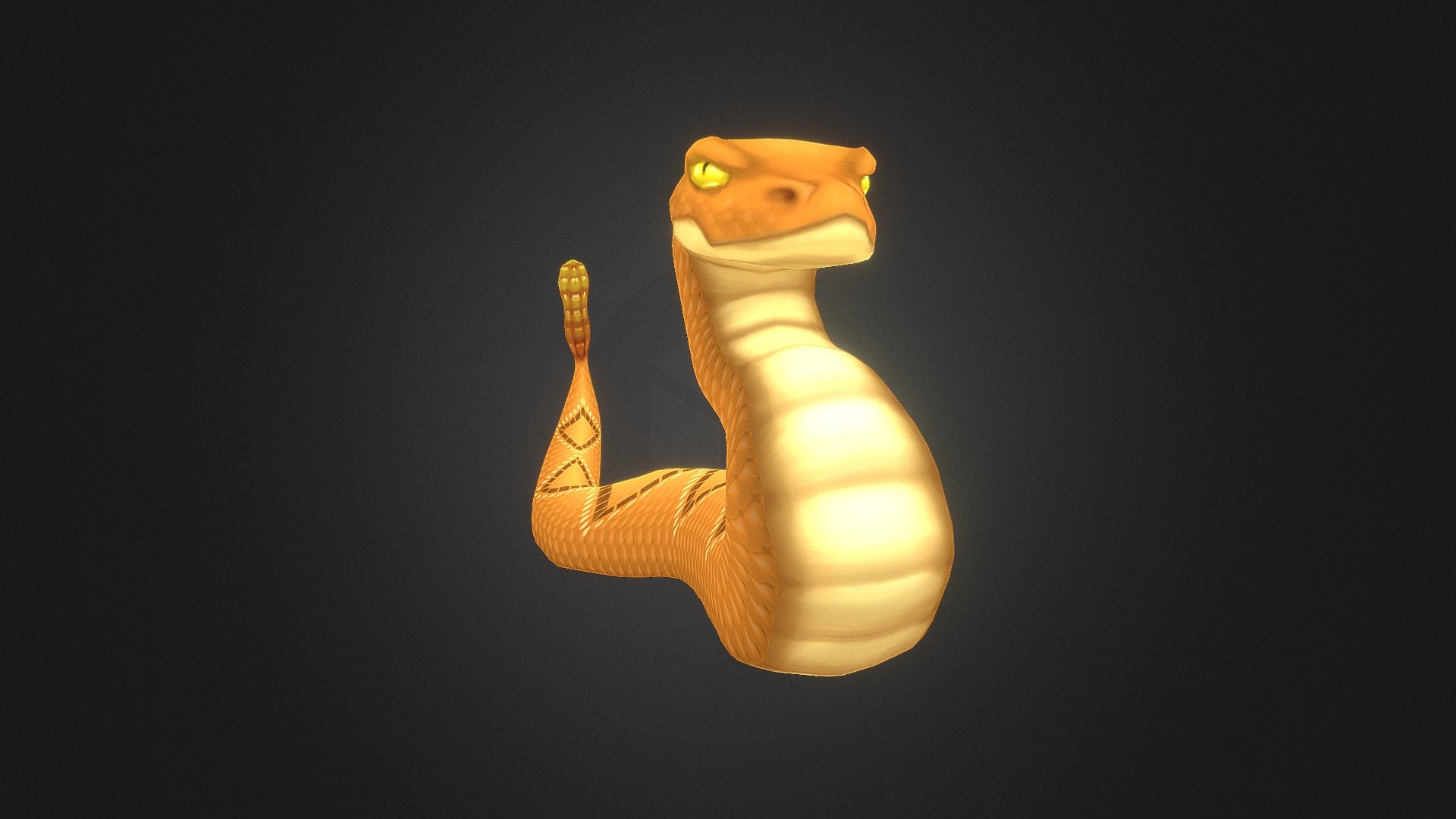Rattlesnake!!!! - Rattle Snake - Buy Royalty Free 3D model by Jiovanie Velazquez (@Jiovanie) 3d model