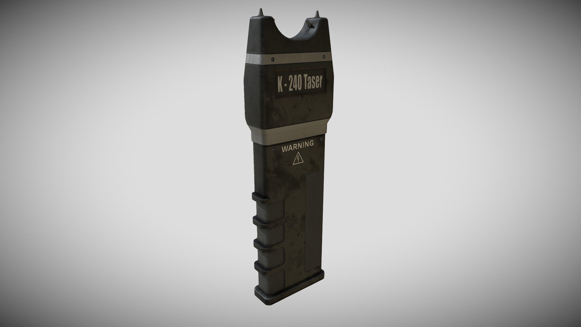 hey. this is my Hand Taser Model

Just write an email and I'll answer any questions as soon as possible.

Substance Painter Texturing Substance Painter Rendering

Technical Details

1 Meshes
4K Textures
Vertex Count: 4,366
Tries: 5,652
Faces: 2,464
LODs: No
Collision: no
Textures

Albedo

Normal

ORM O=Occulsion R=Roughness M=Metalness

please contact us if you have any questions or problems.Meik

-Support Email: Meik.W.Models@gmx.de

-Support Discord: https://discord.gg/CAXfQrtTgu - Taser - Buy Royalty Free 3D model by MW-Models 3d model