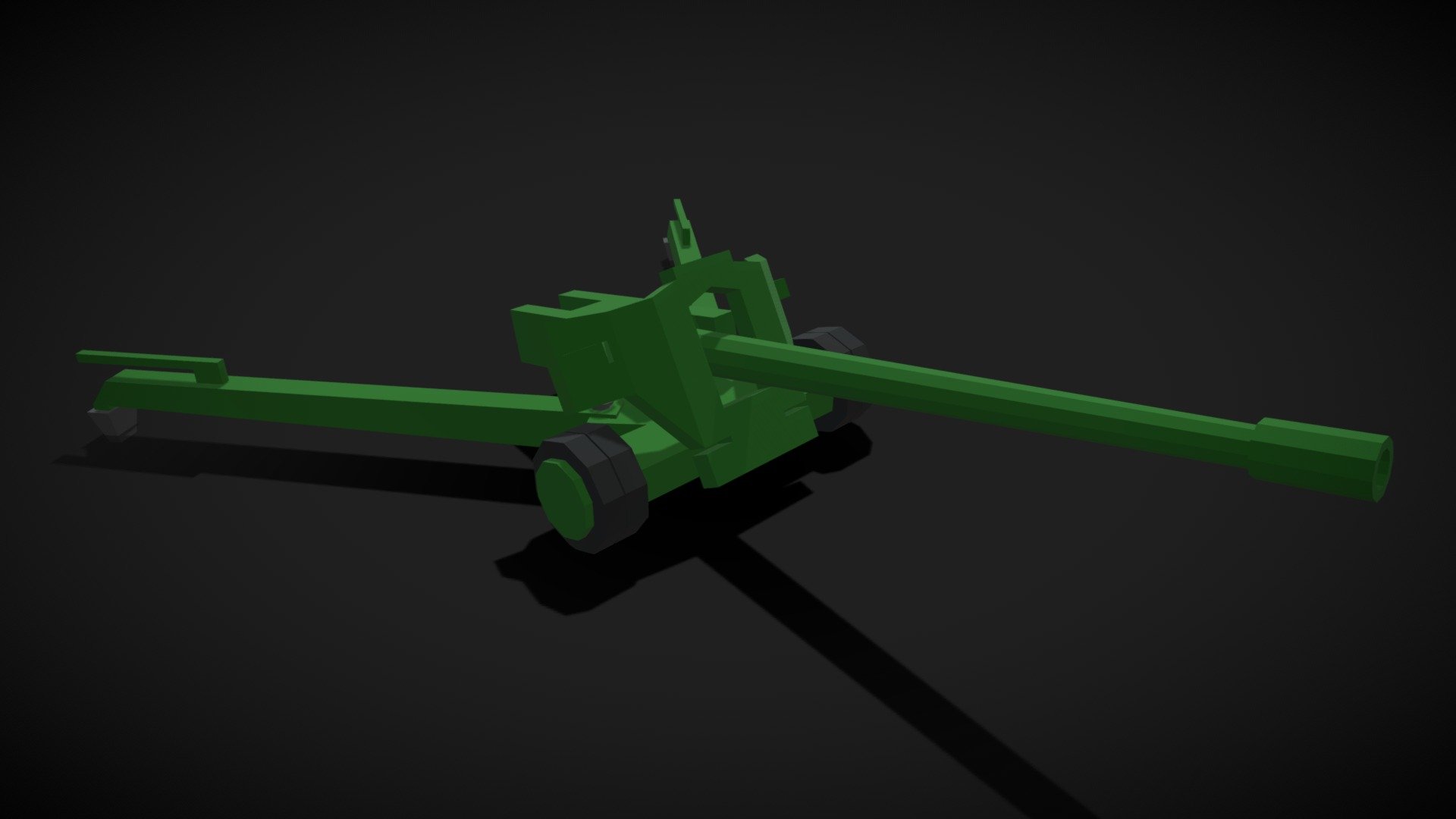 This is a historic anti aircraft gun. Used in World War 2. You could use it for your next game if you like 3d model