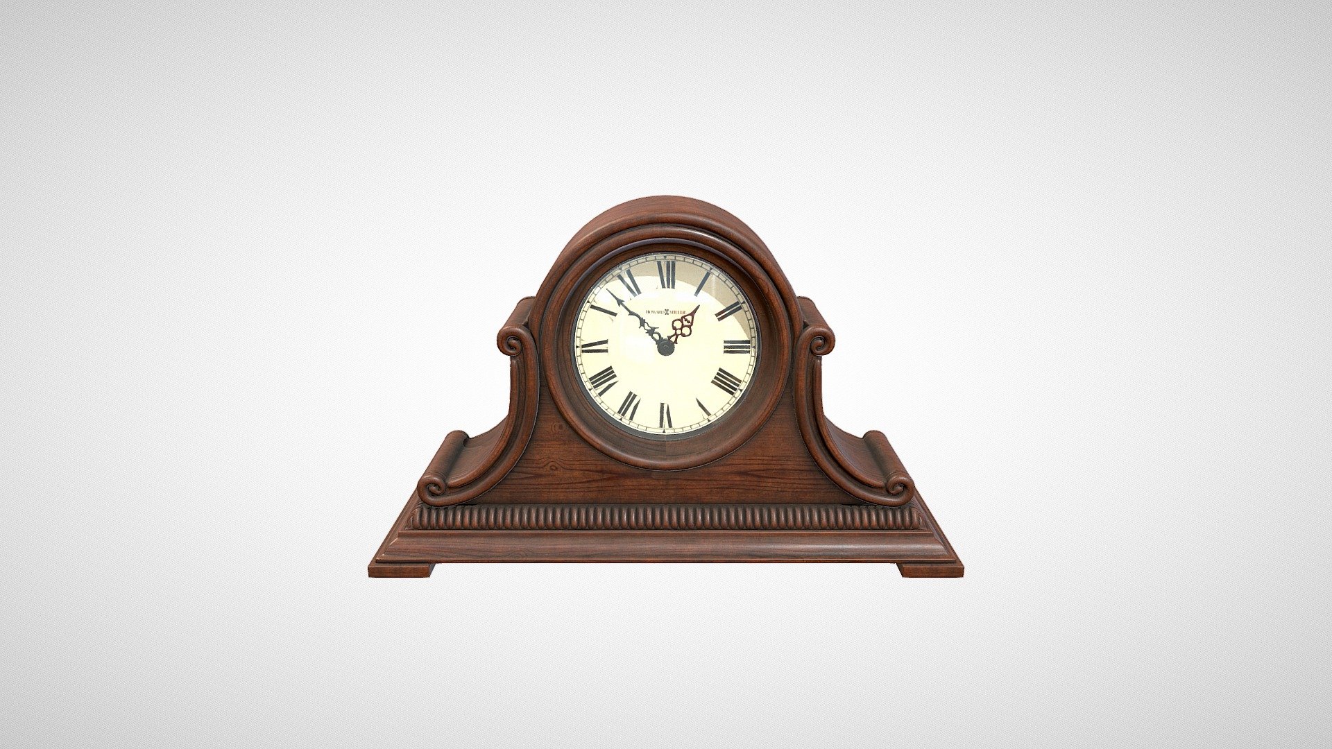 Hampton Mantel Clock 630-150 / Howard Miller - 3D model by ak.komov 3d model