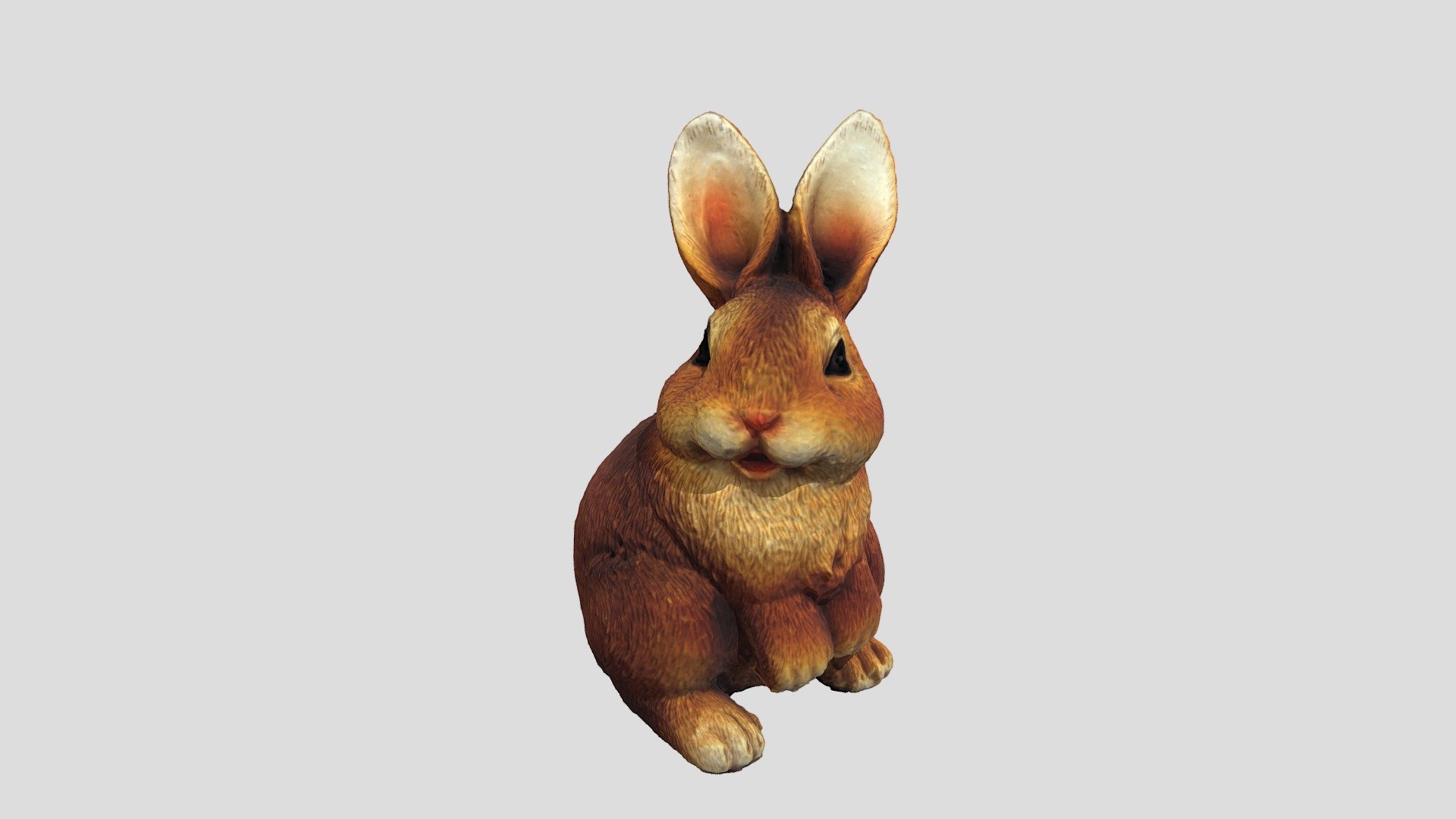 Rabbit - Download Free 3D model by majkel (@majkel20) 3d model