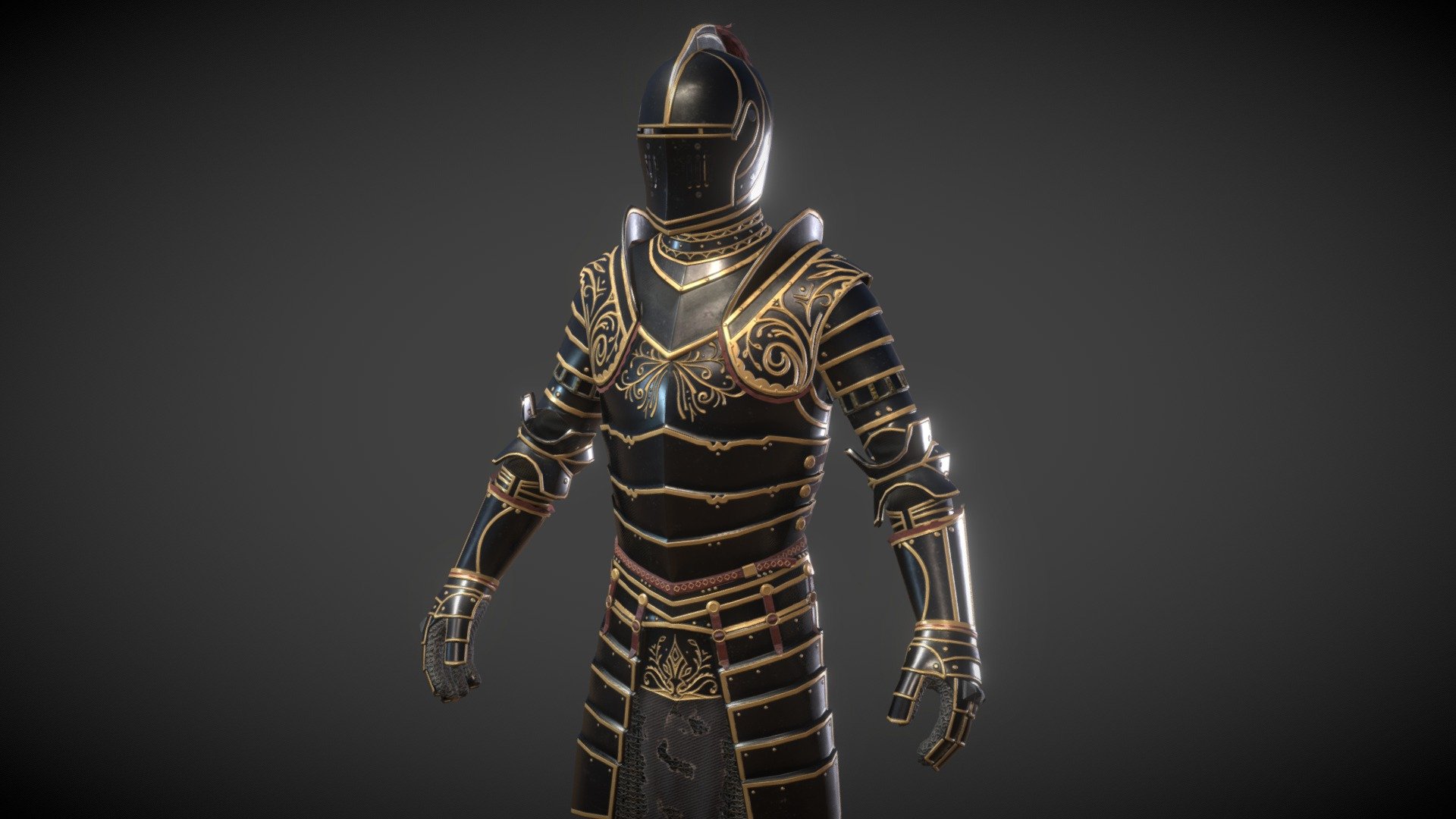 This is a remake of TES:Oblivion's iconic Ebony armor, made for the upcoming massive mod named TES:Skyblivion. Concept art by Gees. For more images and original concept art visit my Artstation page: https://www.artstation.com/artwork/EAO40
Thank you 3d model