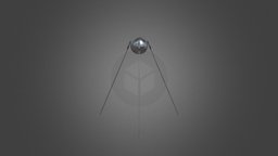 Sputnik 1 moon, spacecraft, astronomy, satelite, sputnik, satelitte, sputnik1, sputnik-1, space