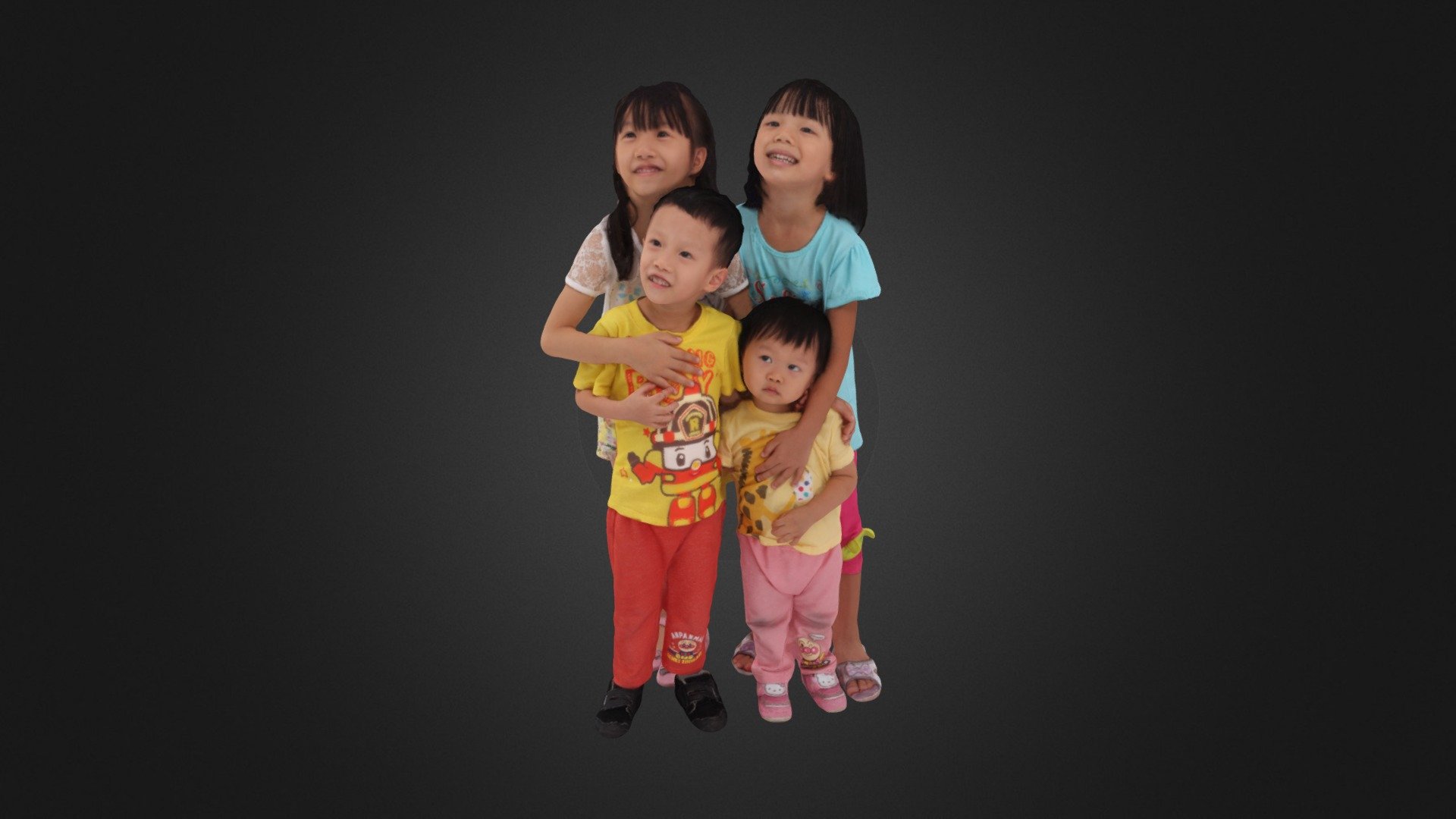 Scanned Model - Scanned 4 Children_1034 - Buy Royalty Free 3D model by Evan 3D Scanning studio (@Evan-3DScanningStudio) 3d model