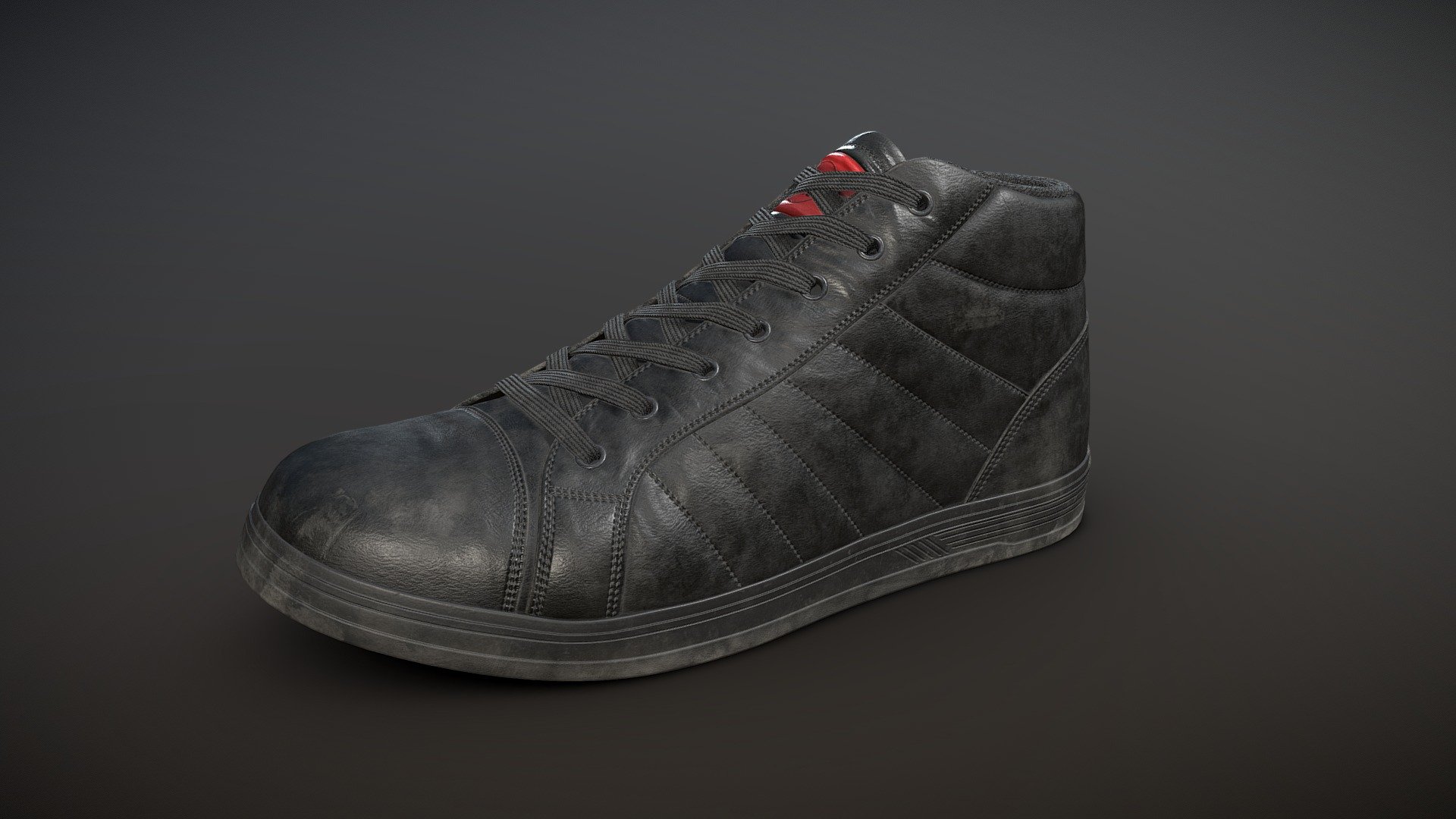 Modeled in Zbrush and 3Ds Max, Uv in RizomUV, textured in Substance painter! - Shoes - Buy Royalty Free 3D model by andriuha_13 3d model