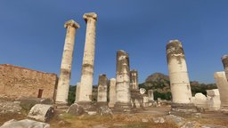 The Temple of Artemis at Sardis, (334 BC) greek, ancient, turkey, artemis, hellenistic, videogrammetry, artemisa, lycia, photogrammetry, temple