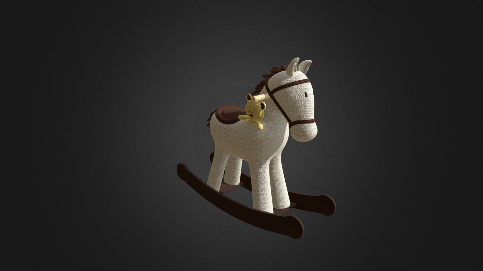 Rocking Horse - Rocking Horse - Buy Royalty Free 3D model by cgaxis 3d model