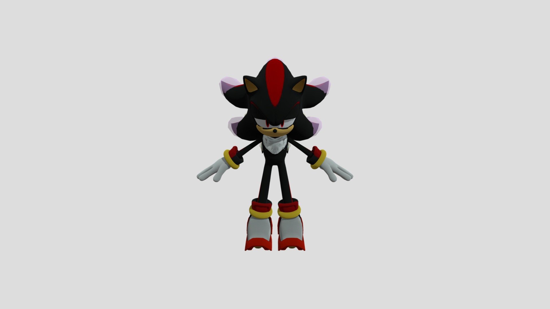 Shadow The Hedgehog - Download Free 3D model by guinavarro.al 3d model