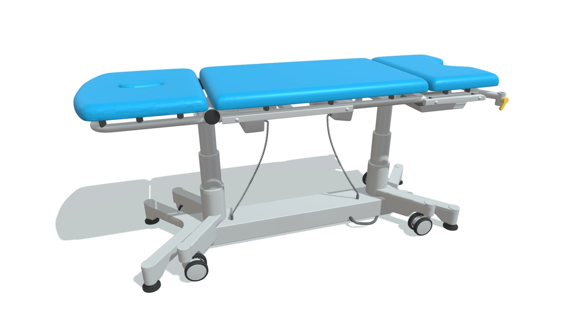 High quality 3d model of gynecological examination table.
If you need a file format that is different from what is available, please contact us 3d model