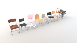 Chair Models Pack #1