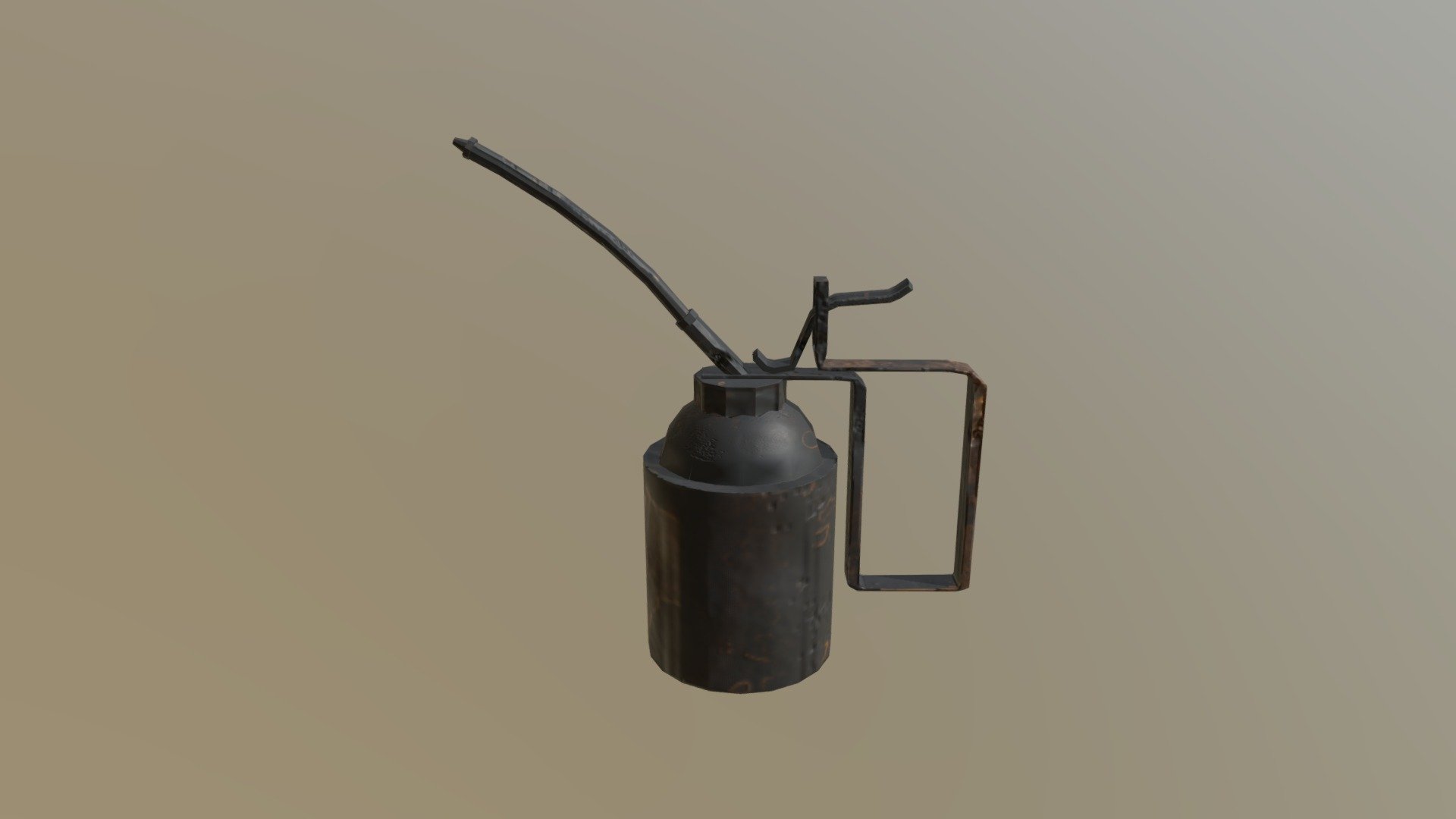 Oil Can - Download Free 3D model by uberlord 3d model