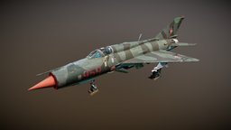 Mikoyan-Gurevich MiG-21 Fishbed mig, fighter, interceptor, aviation, russian, jet, ussr, 21, coldwar, fishbed