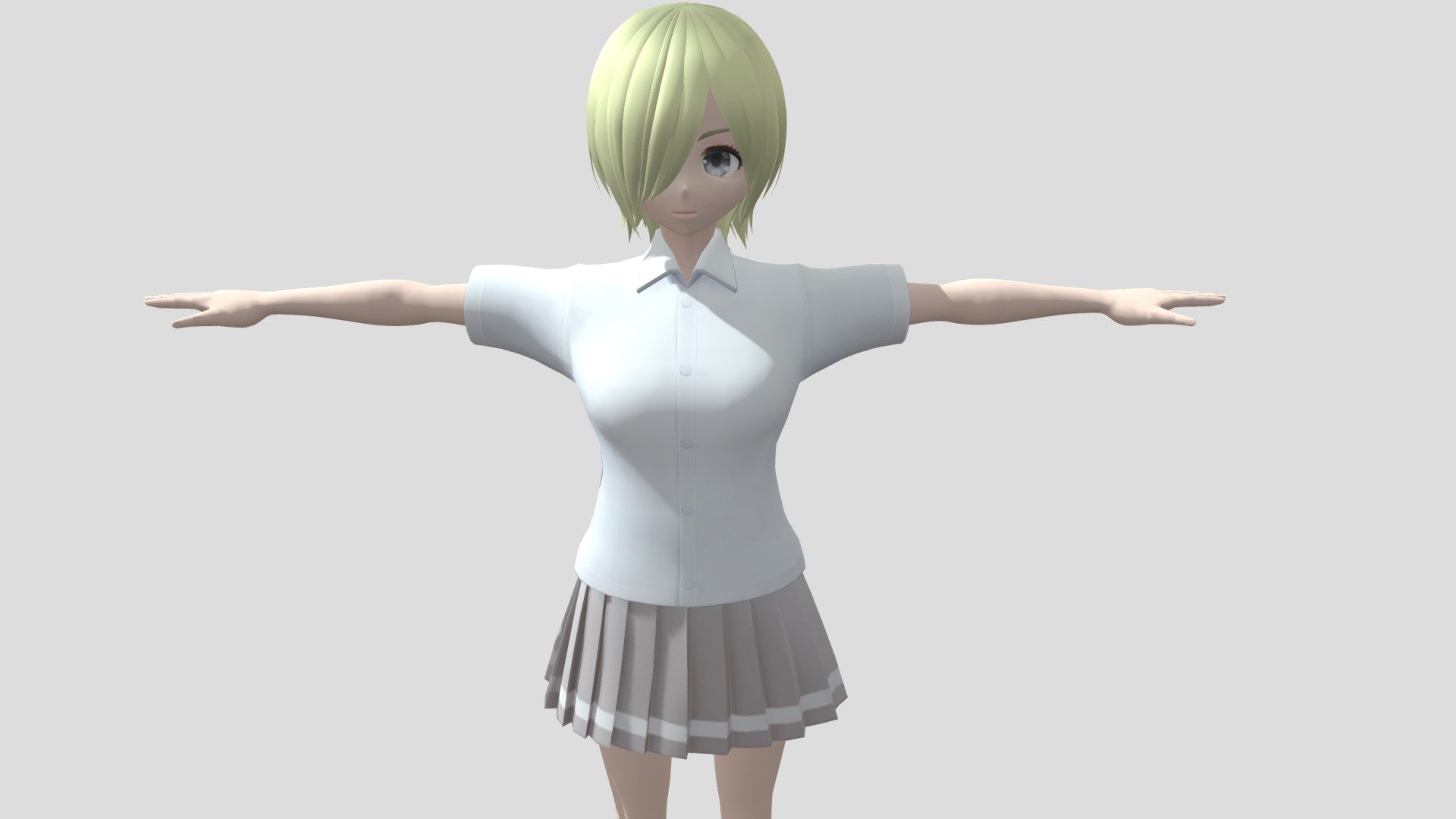 Model preview



This character model belongs to Japanese anime style, all models has been converted into fbx file using blender, users can add their favorite animations on mixamo website, then apply to unity versions above 2019



Character : Mia

Verts:26207

Tris:37531

Fourteen textures for the character



This package contains VRM files, which can make the character module more refined, please refer to the manual for details



▶Commercial use allowed

▶Forbid secondary sales



Welcome add my website to credit :

Sketchfab

Pixiv

VRoidHub
 - 【Anime Character / alex94i60】Mia (V2) - Buy Royalty Free 3D model by 3D動漫風角色屋 / 3D Anime Character Store (@alex94i60) 3d model