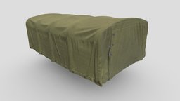 3d model Tent ZIL-157_v3 3d, car, zil-157