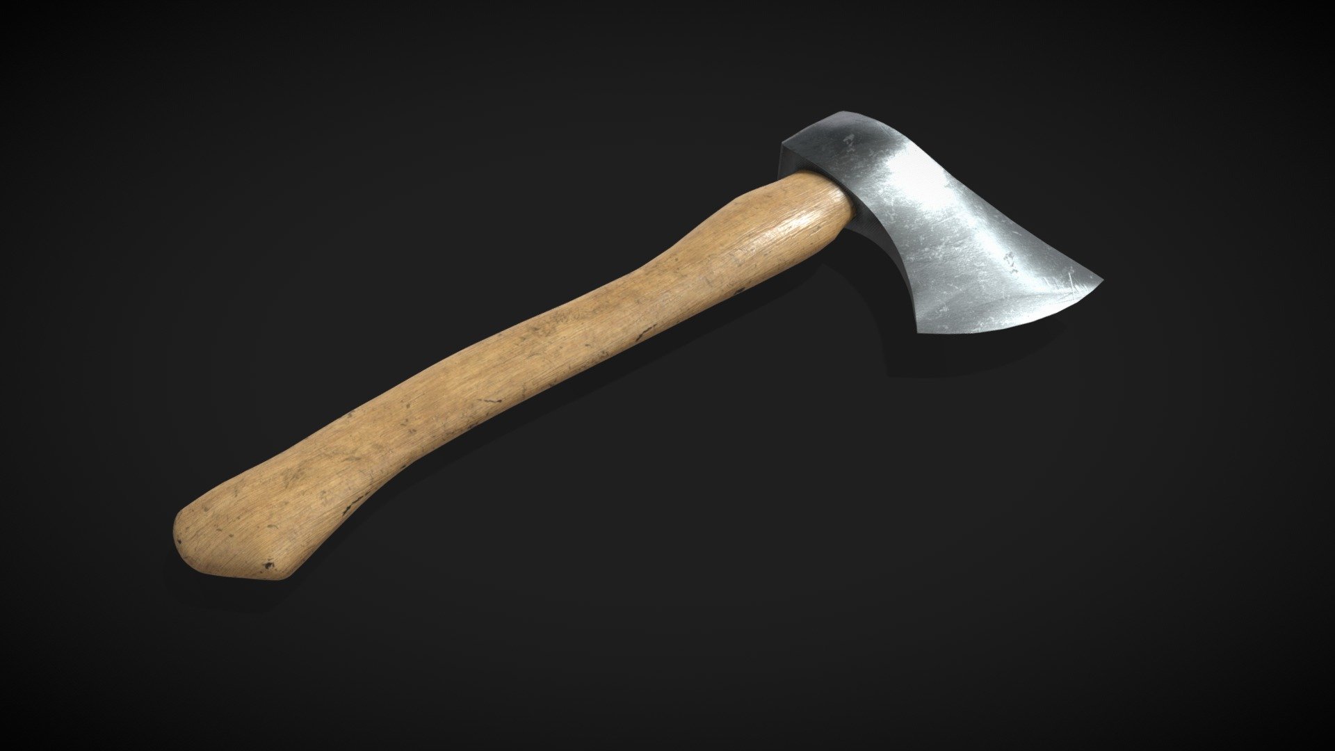 Enjoy - Hatchet axe - Download Free 3D model by SusanKing (@krolzuzannapl) 3d model