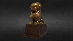 Lion statue asia, lion, statue, art, sculpture
