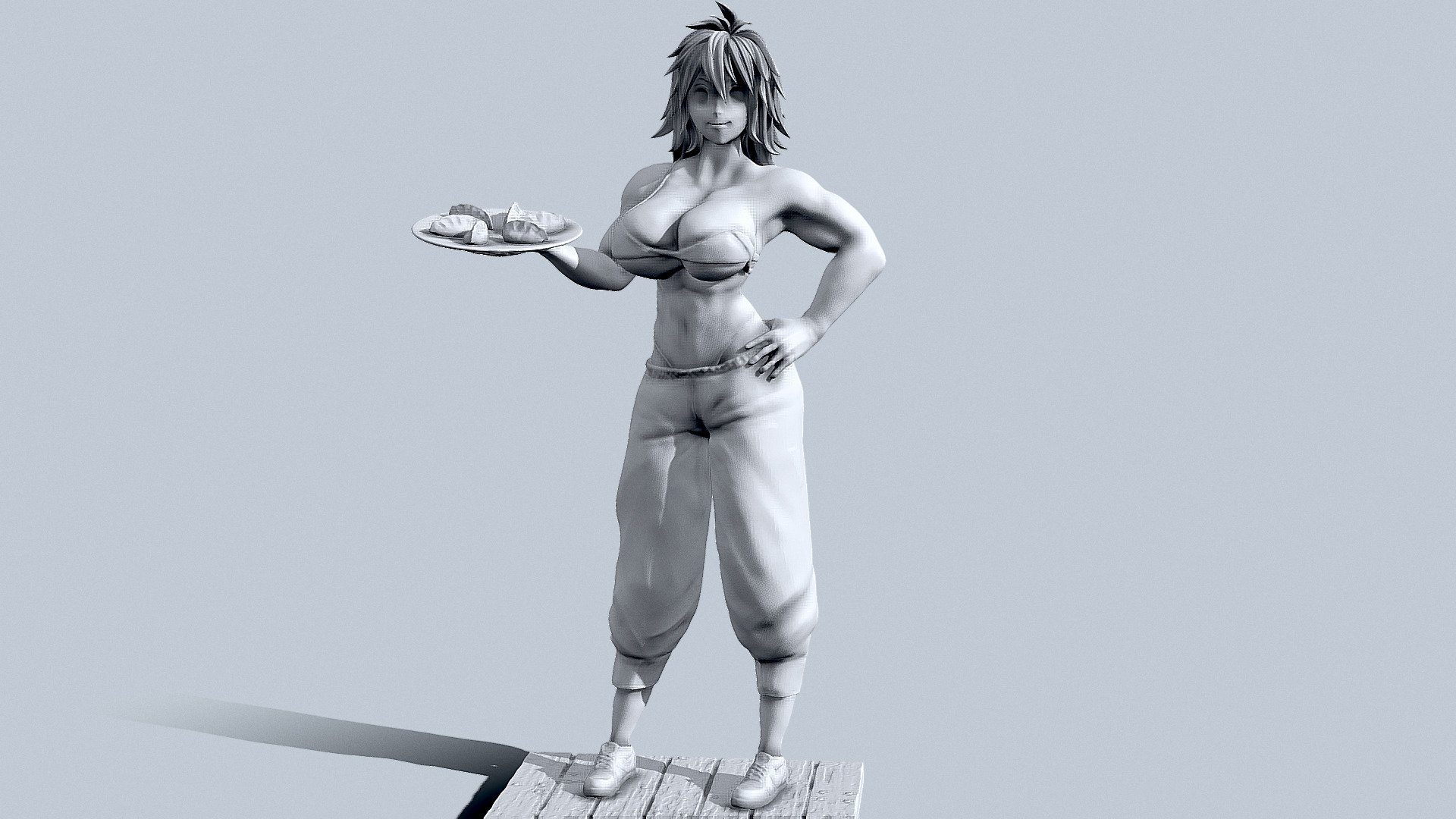 🥟💦Nikaido from Dorohedoro with gyoza plate sculpt  💦🥟( ꈍ◡ꈍ)♡ __  ( 🥟 ) ( 🥟 )

Cant say if this is 3d printable sins I dont have a 3d printer, but I think you can modify it to be printable.

𝙮𝙤𝙪 𝙘𝙖𝙣 𝙨𝙪𝙥𝙥𝙤𝙧𝙩 𝙢𝙚 𝙤𝙣 𝙠𝙤-𝙛𝙞 (╯⋋□⋌)╯=͟͟͞͞ ♥♥♥♥ ko-fi.com/sffffffff - 🥟Nikaido from Dorohedoro🥟 - Download Free 3D model by gulvtaepper 3d model
