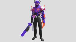 Kamen Rider Buffa Zombie Breaker superhero, kamenrider, kamen_rider