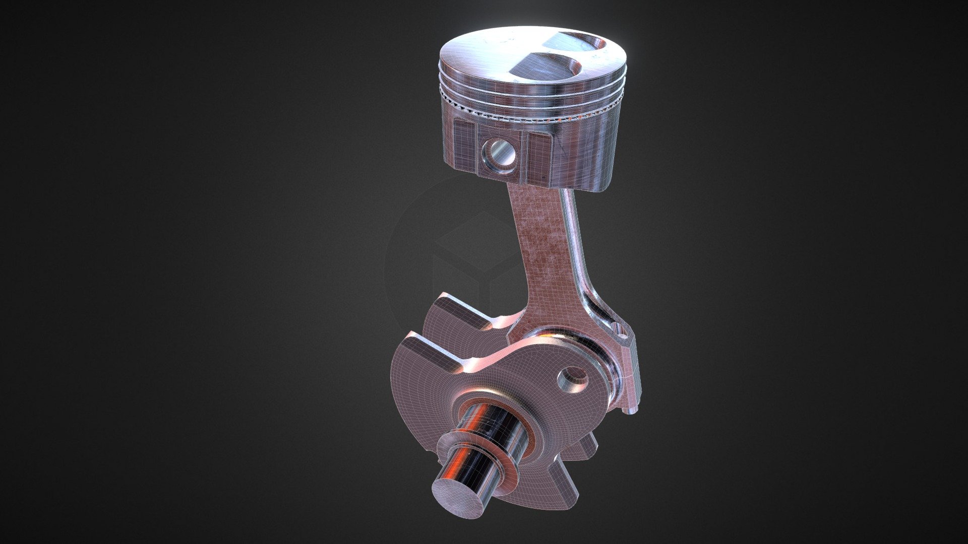 This model is prepared for use with a SubDivision Surface modifier.
Check out the decent rendered version on tumblr: http://manfredkostka.tumblr.com/ - Piston Animation - Buy Royalty Free 3D model by Manfred Kostka (@manfredkostka) 3d model