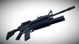 M4 Assault Rifle realistic, assault-rifle, weapons, military
