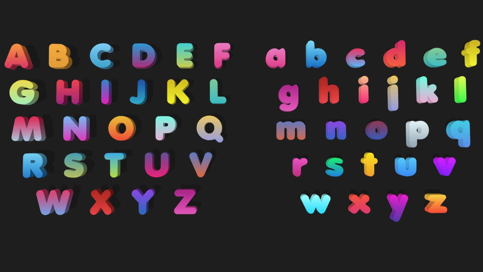 Unlock the power of creative expression with our &ldquo;Alphabets &amp; Numbers (Low Poly)